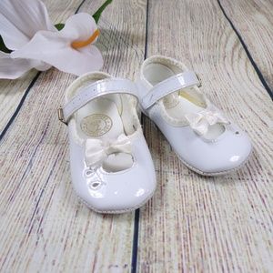 VTG 1998 White Patent Leather Mary Jane Sh…